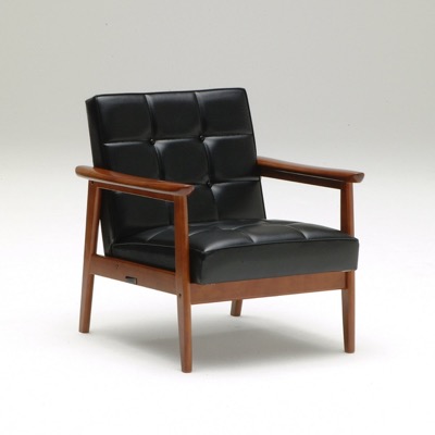 カリモク60 Kチェア 1シーター スタンダードブラック