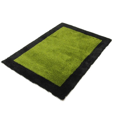 シャギーラグ ボクシー Lサイズ グリーン