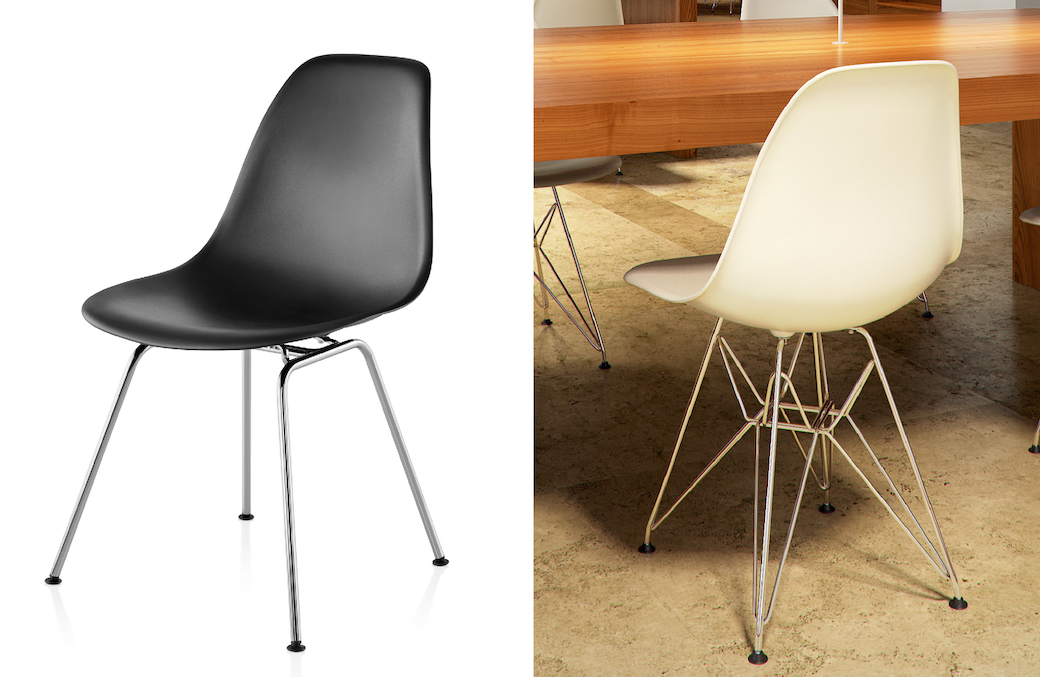 イームズチェアの後ろ姿