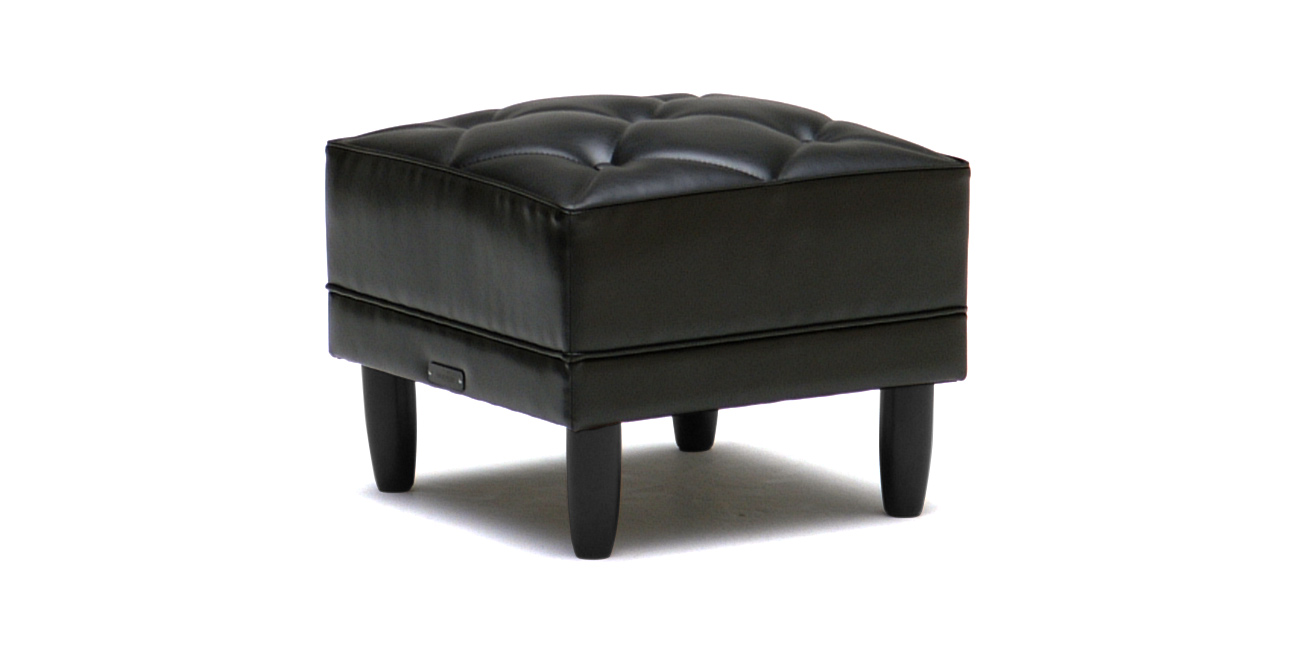 カリモク60 オットマン ブラックブラック