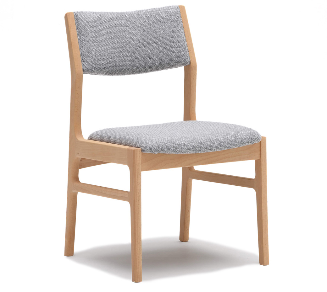 カリモク60+ アームレスダイニングチェア ミストグレー