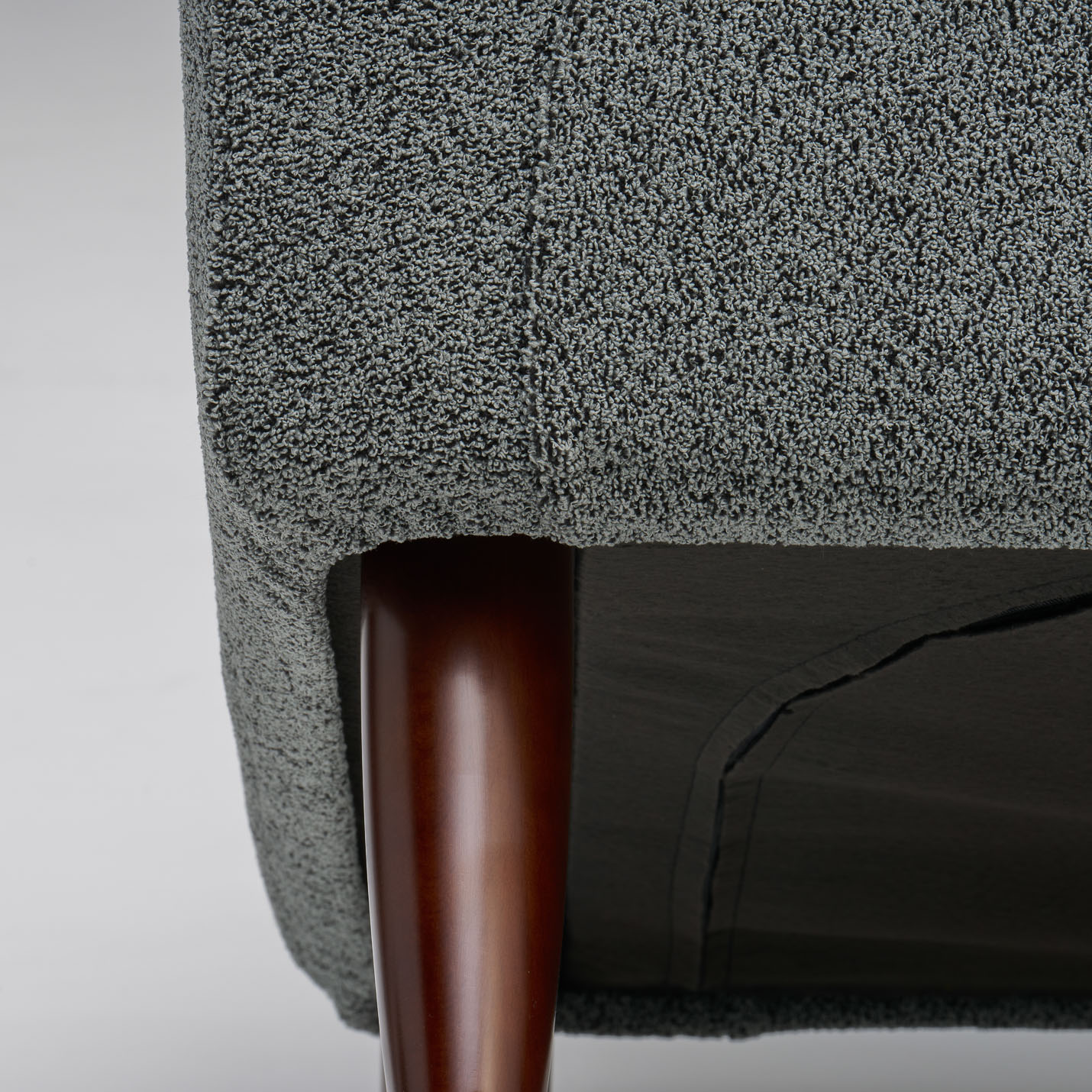 カリモク60+ ロビーチェア2シーターカバー ミックスグレー［K36212ZO］