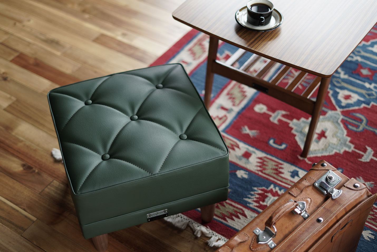 カリモク60 ショップリミテッド ロビーチェア オールドグリーン