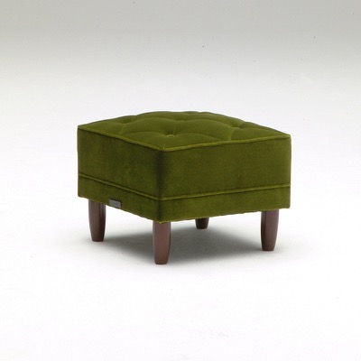 カリモク60 オットマン モケットグリーン