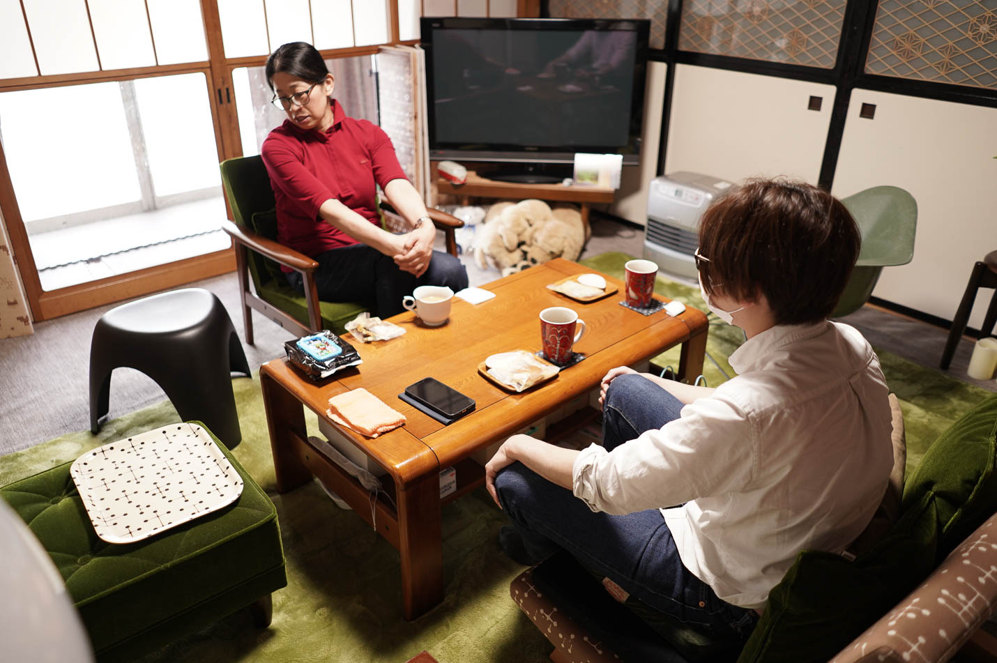 カリモク60とオールドカリモクの組み合わせ