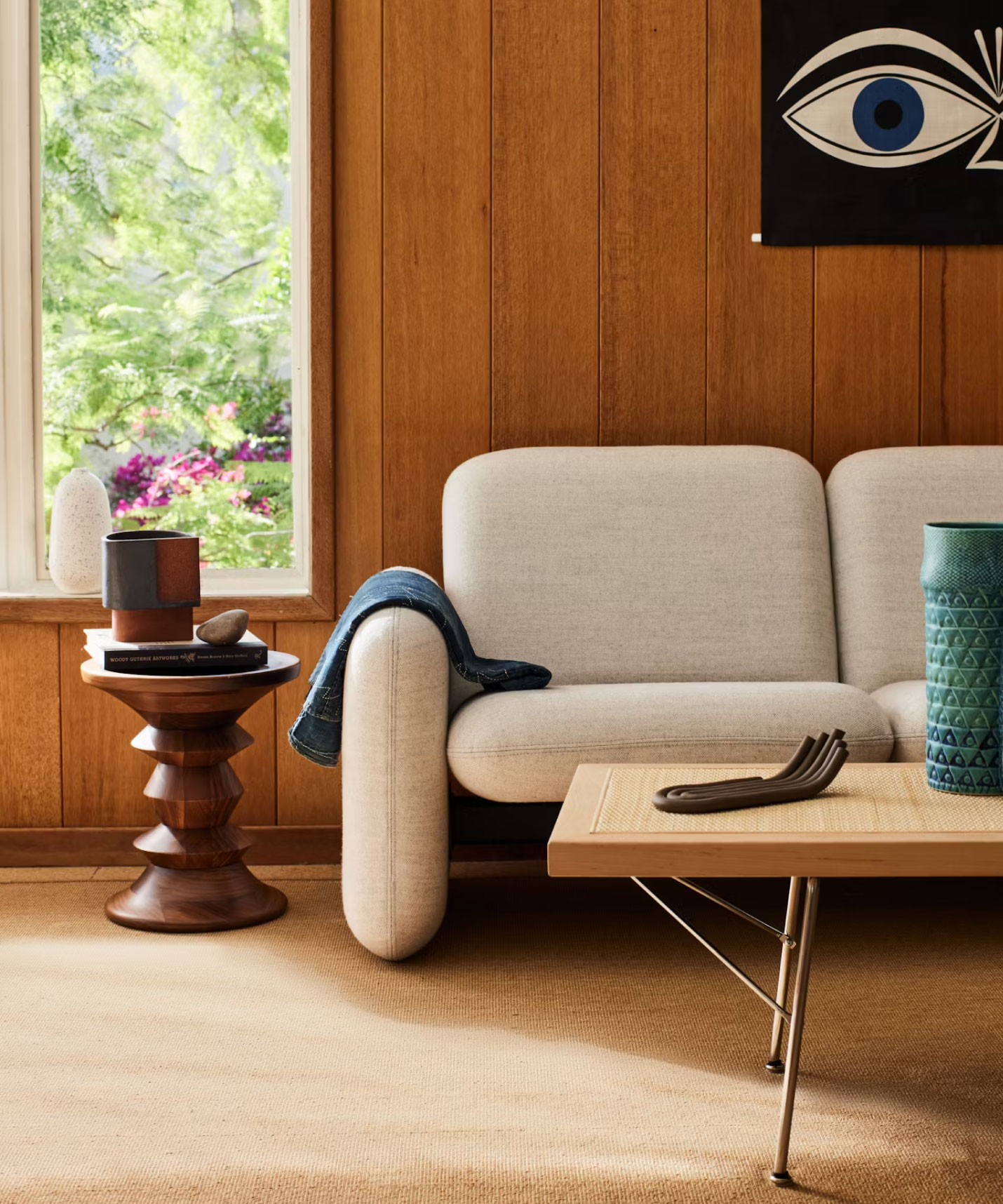 ハーマンミラー（Hermanmiller）イームズターンドスツール（イームズウォールナットスツール）エボニー