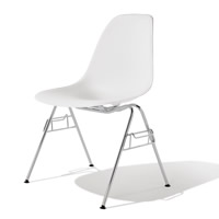 イームズ サイドシェルチェア DSS ホワイト