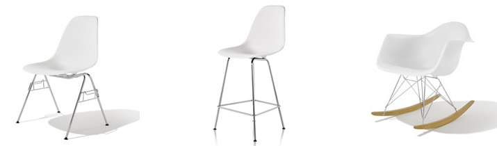 イームズシェルチェアDSS、DSHCX、RAR