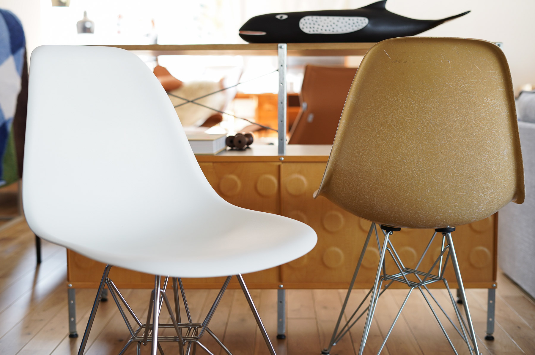 ヴィンテージ グリーンとイエロー