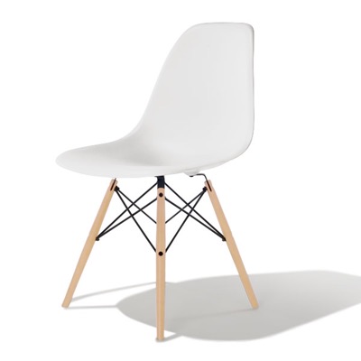 ハーマンミラー（hermanmiller）イームズサイドシェルチェアDSWホワイト