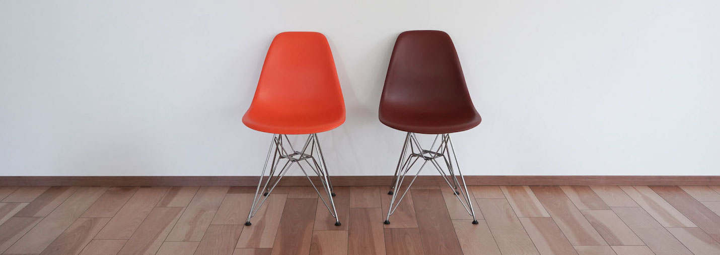 ハーマンミラーイームズシェルチェア全色比較