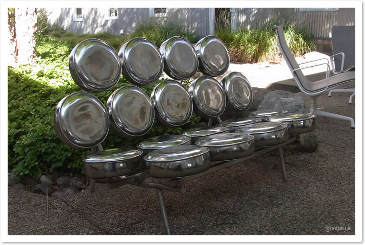 スチールのアウトドア用マシュマロソファ