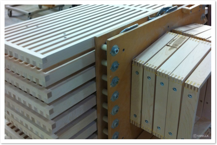 ネルソンベンチの製造工程