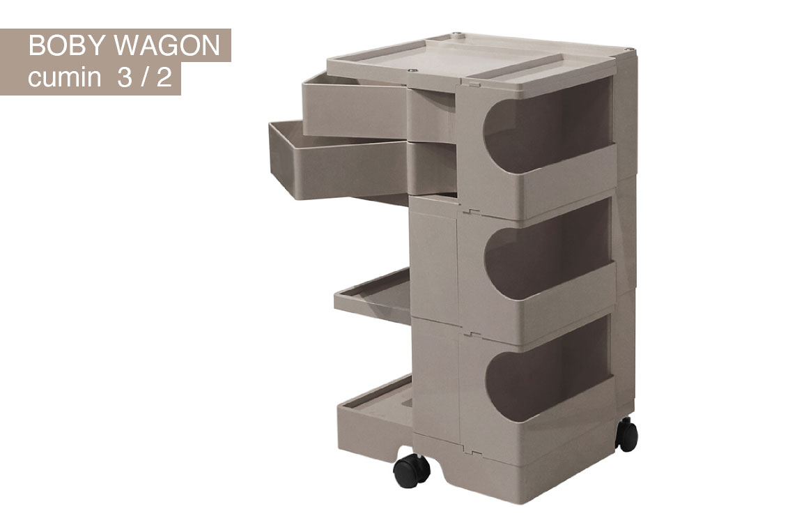 ボビーワゴン クミン 3段2トレイ
