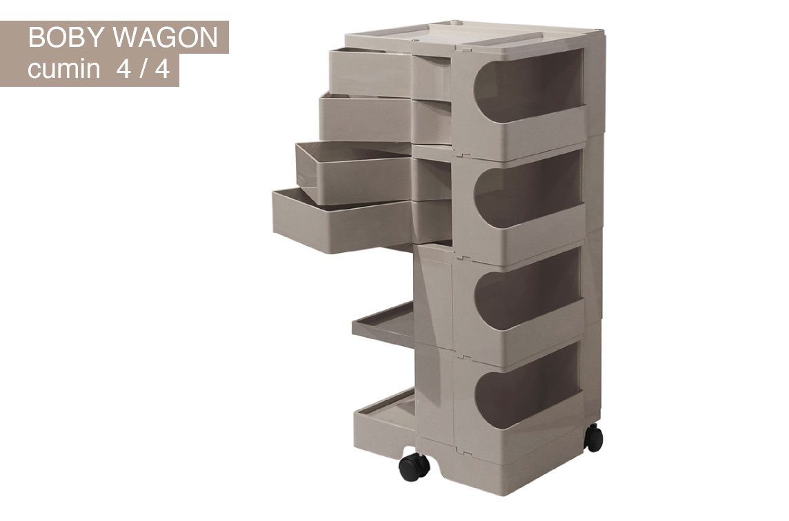 ボビーワゴン クミン 4段4トレイ