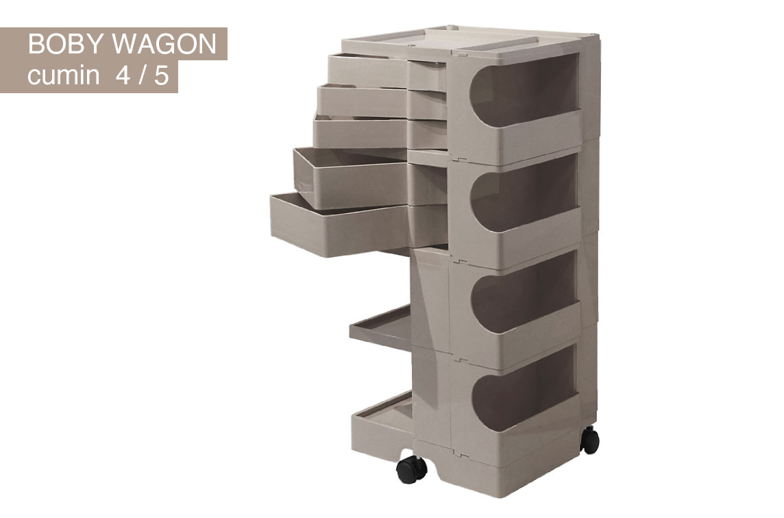 ボビーワゴン クミン 4段5トレイ