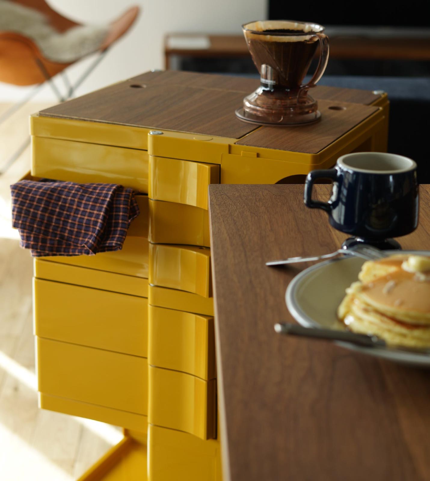 ボビーワゴン ハニー 3段5トレイ