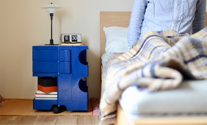 ベッドサイドにて