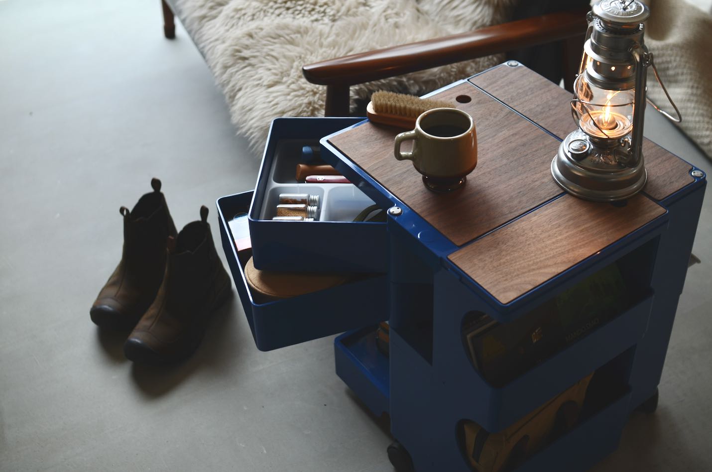 ベッドサイドにて