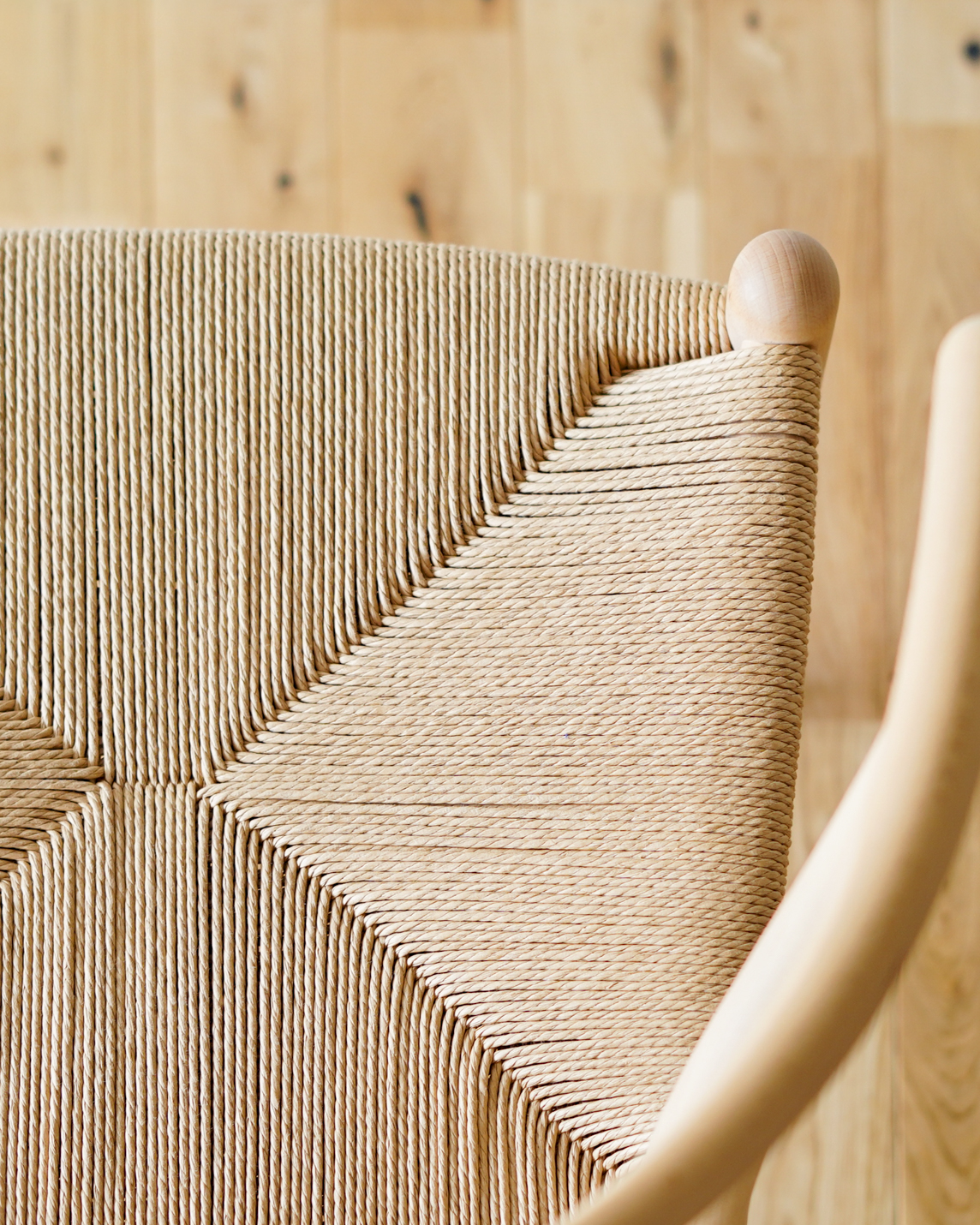 カール・ハンセン＆サン（CARL HANSEN ＆ SON）CH24 Yチェアのディテール