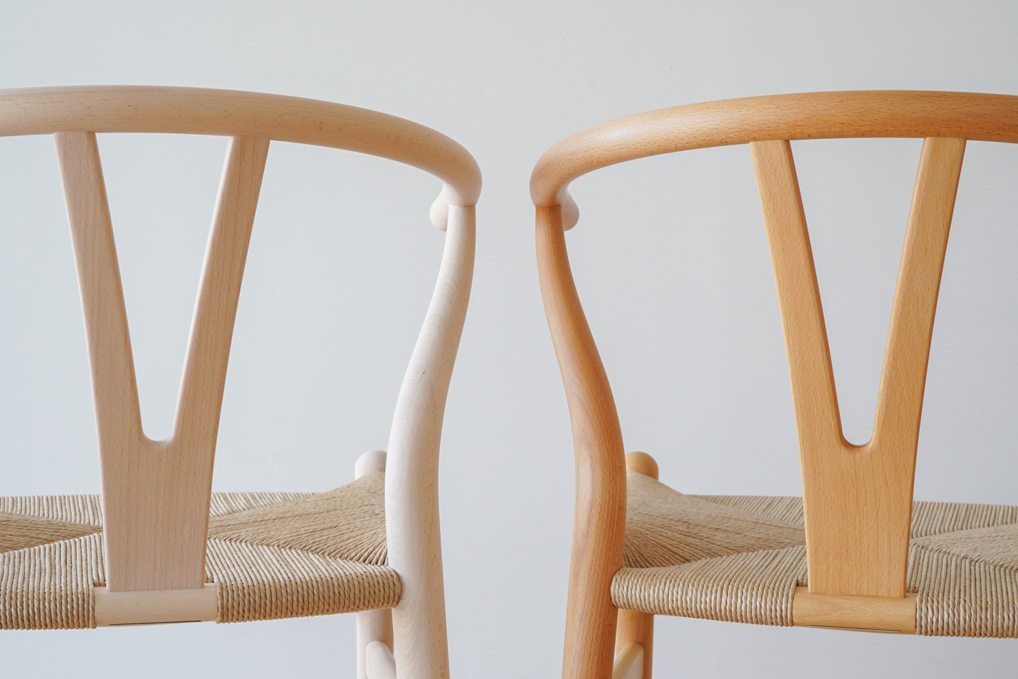 カール・ハンセン&サン(CARL HANSEN & SON)CH24 Yチェアの仕上げの違い