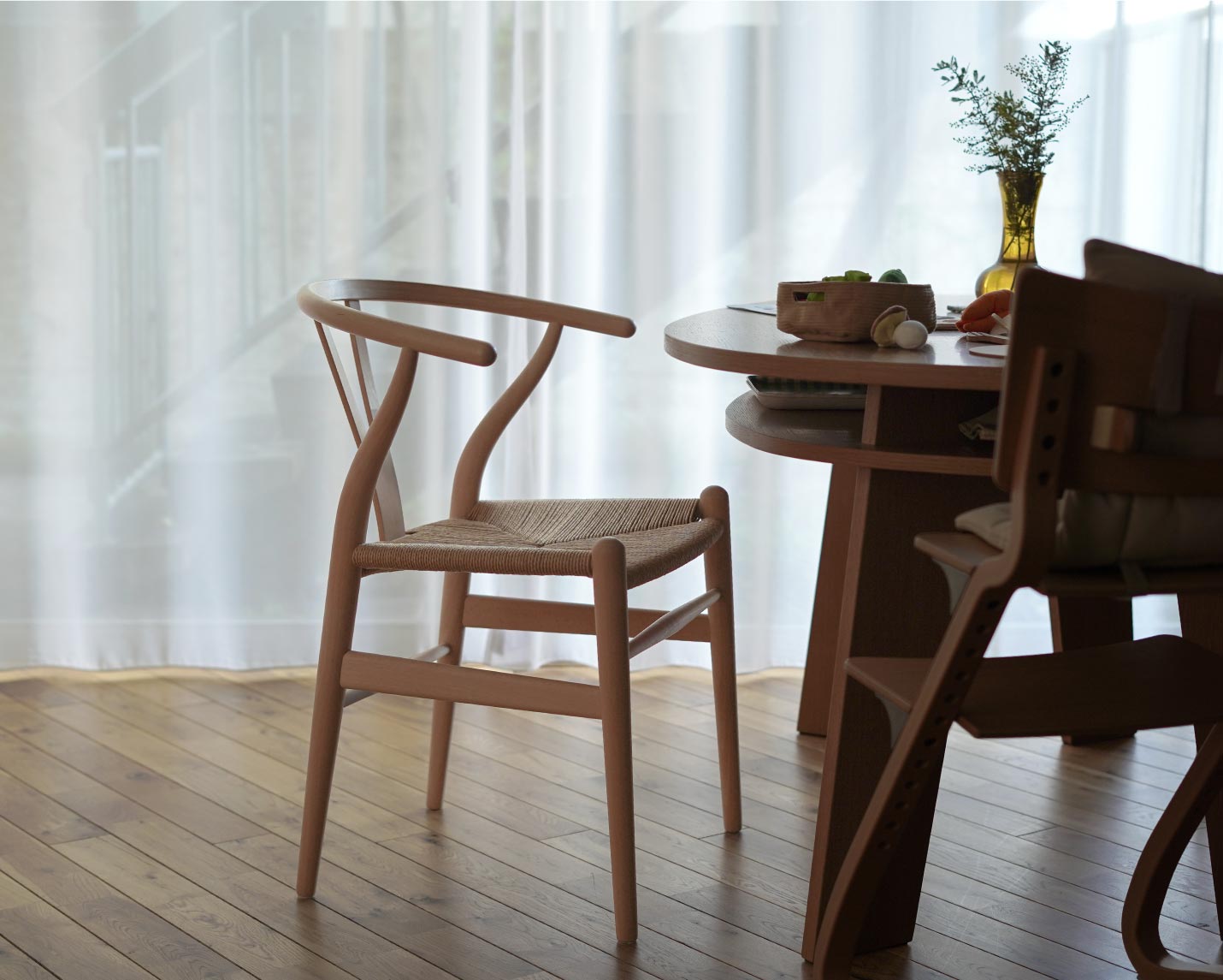 CARL HANSEN & SON （カール・ハンセン＆サン）CH24(Yチェア）ビーチ ソープフィニッシュ