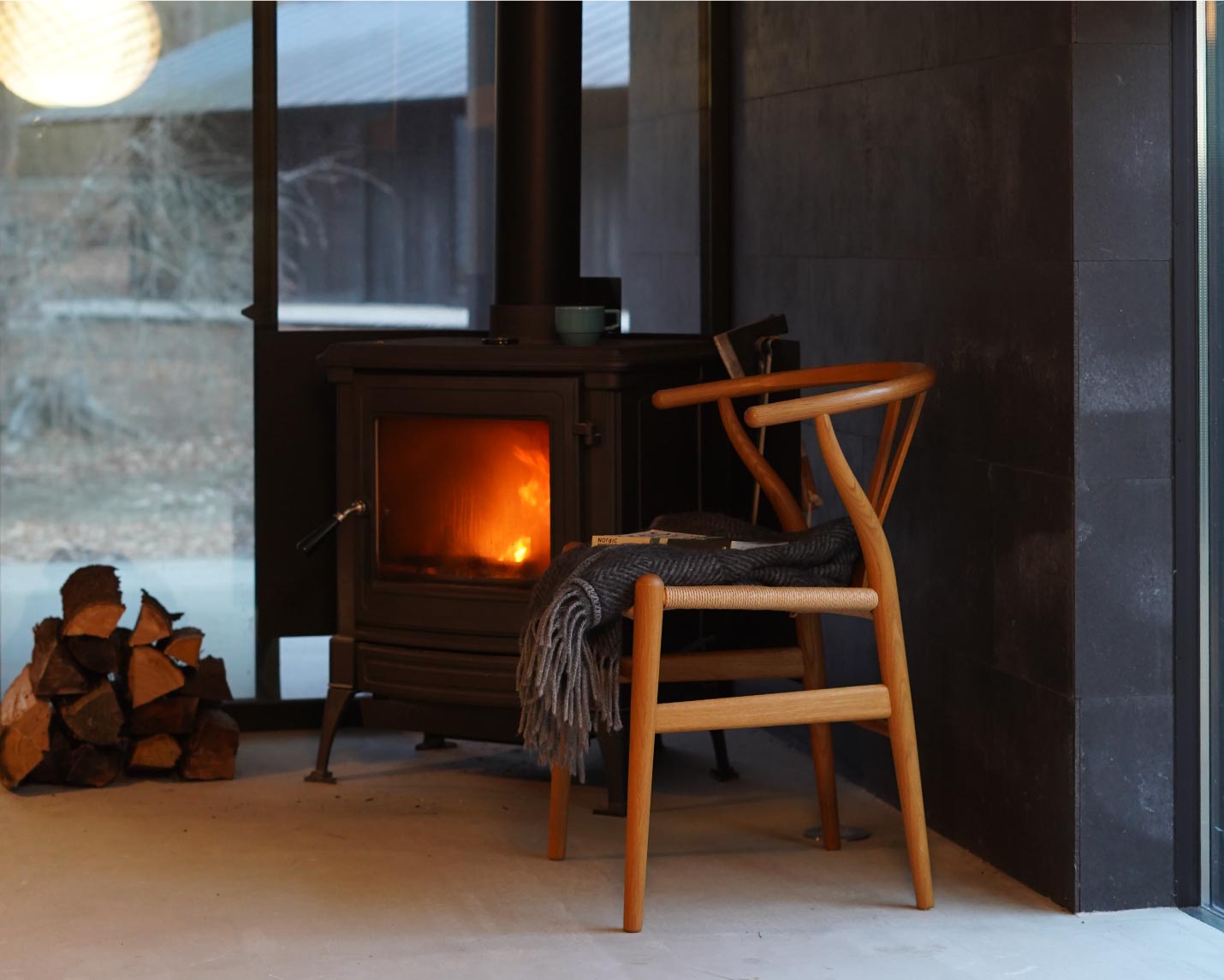 カール・ハンセン＆サン（CARL HANSEN & SON）CH24(Yチェア）のある暮らし