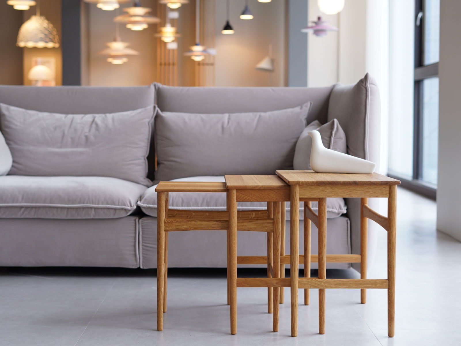 CARL HANSEN & SON （カールハンセン＆サン） CH004 ネスティングテーブル オーク オイルフィニッシュ