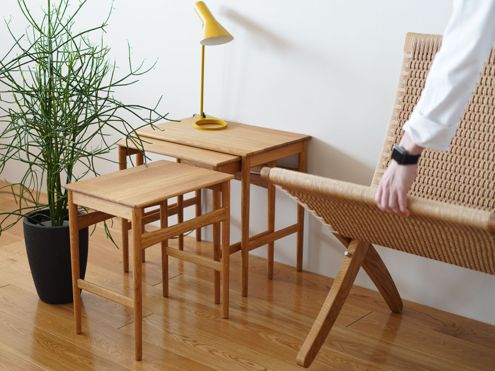 CARL HANSEN & SON （カールハンセン＆サン） CH004 ネスティングテーブル オーク オイルフィニッシュ