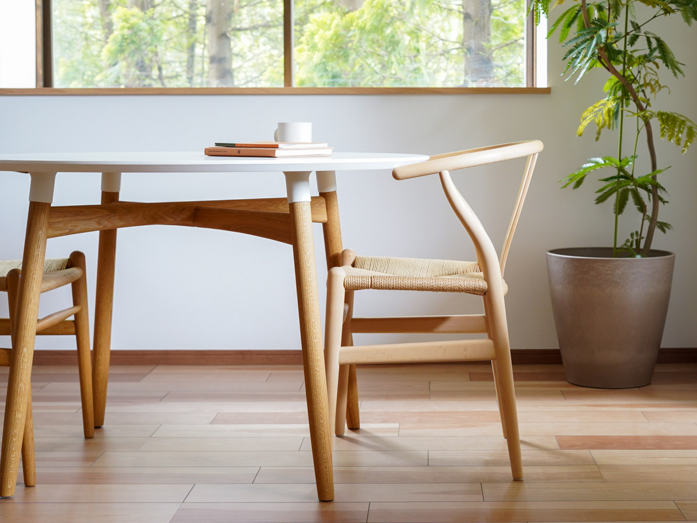 カール・ハンセン＆サン（CARL HANSEN & SON）Yチェア CH24 ビーチ×ソープフィニッシュ