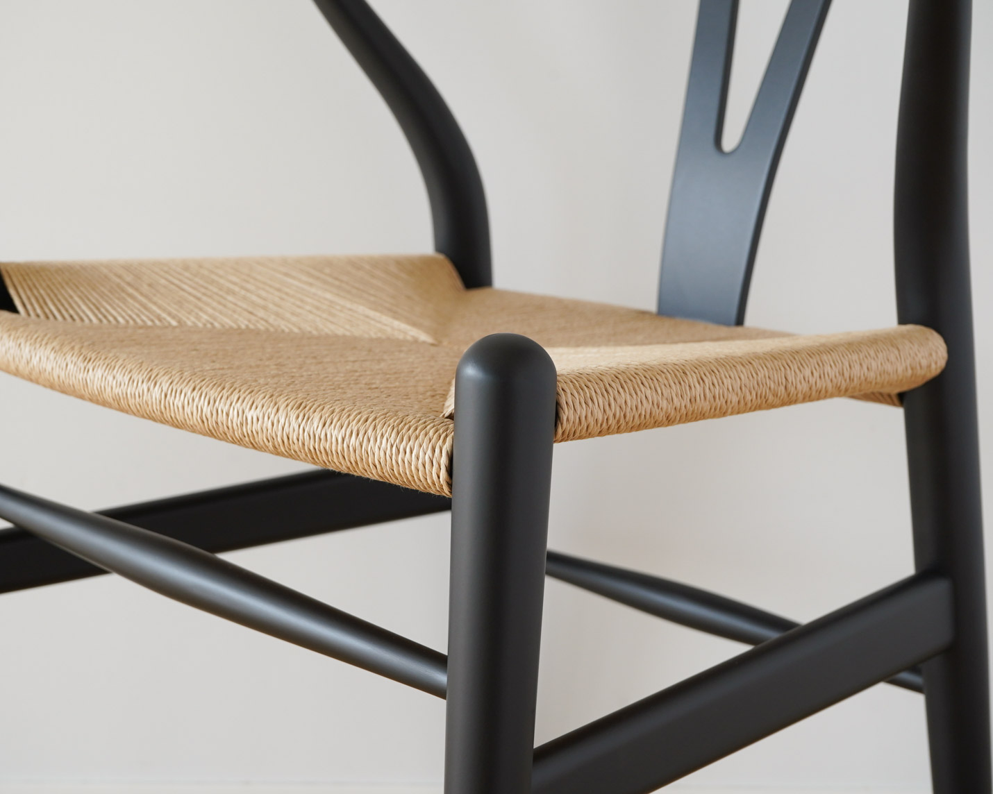 カール・ハンセン＆サン（CARL HANSEN & SON）Yチェア CH24 ビーチ×ソフトブラック