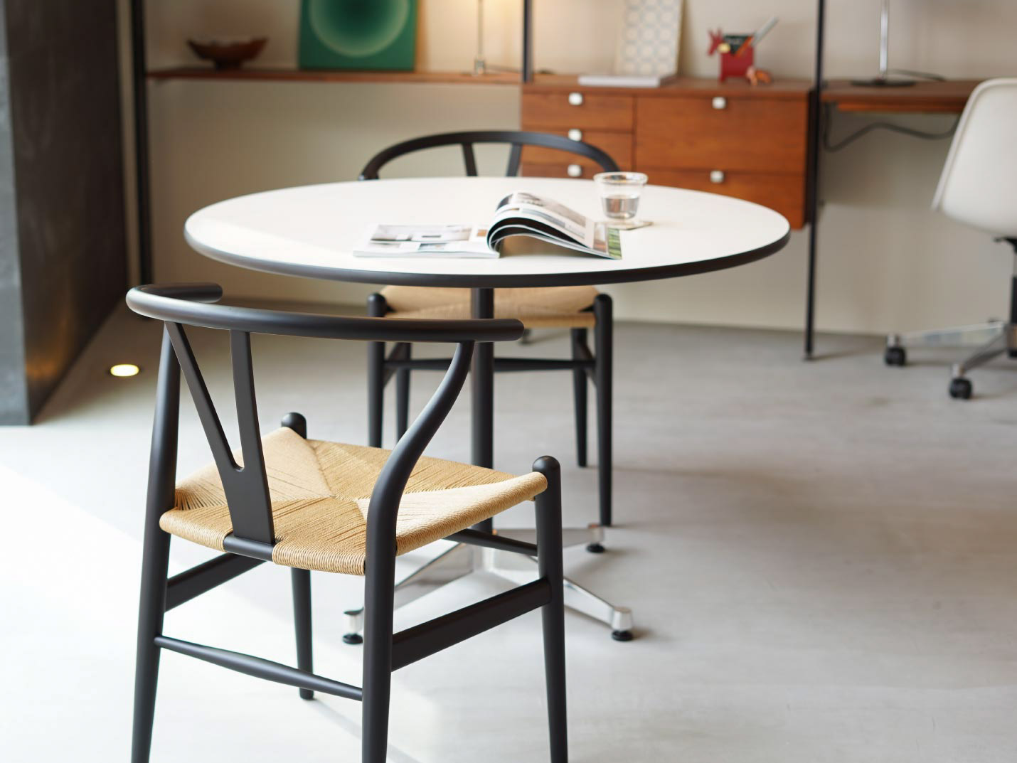 カール・ハンセン＆サン（CARL HANSEN & SON）Yチェア CH24 ビーチ×ソフトブラック
