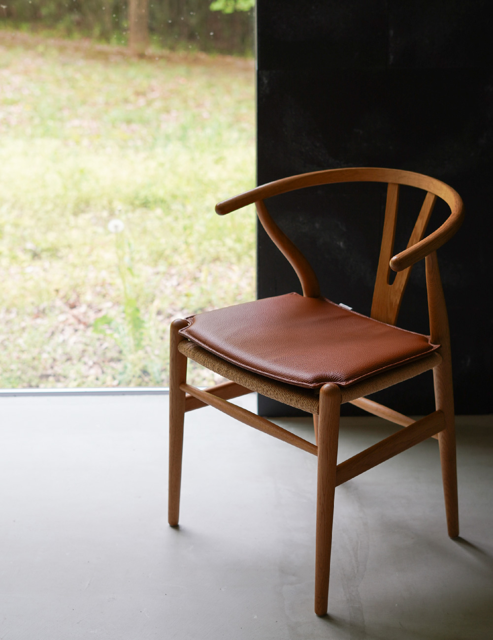 CARL HANSEN & SON（カールハンセン＆サン） CH24（Yチェア）専用本革シートクッション ブラウン