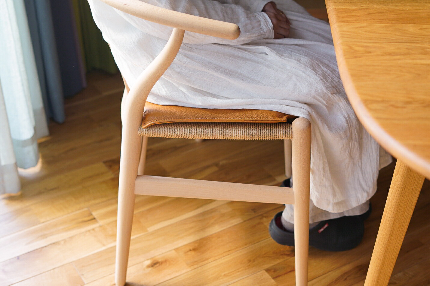 CARL HANSEN & SON（カールハンセン＆サン） CH24（Yチェア）専用本革シートクッション ゴールデンブラウン