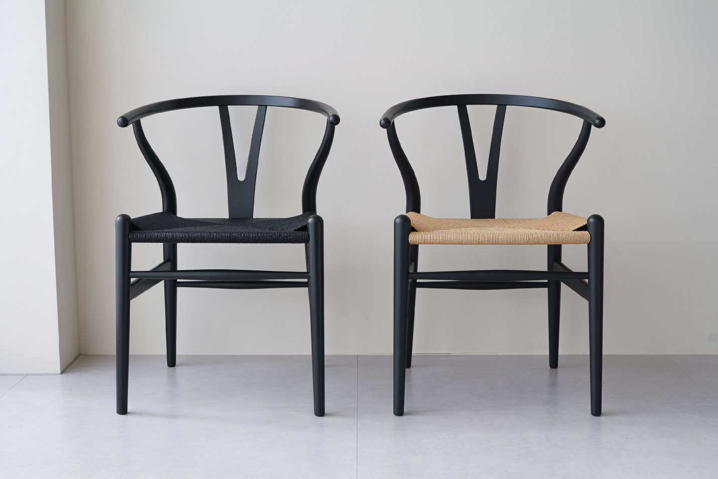 CH24 Yチェア ユーカリブラック