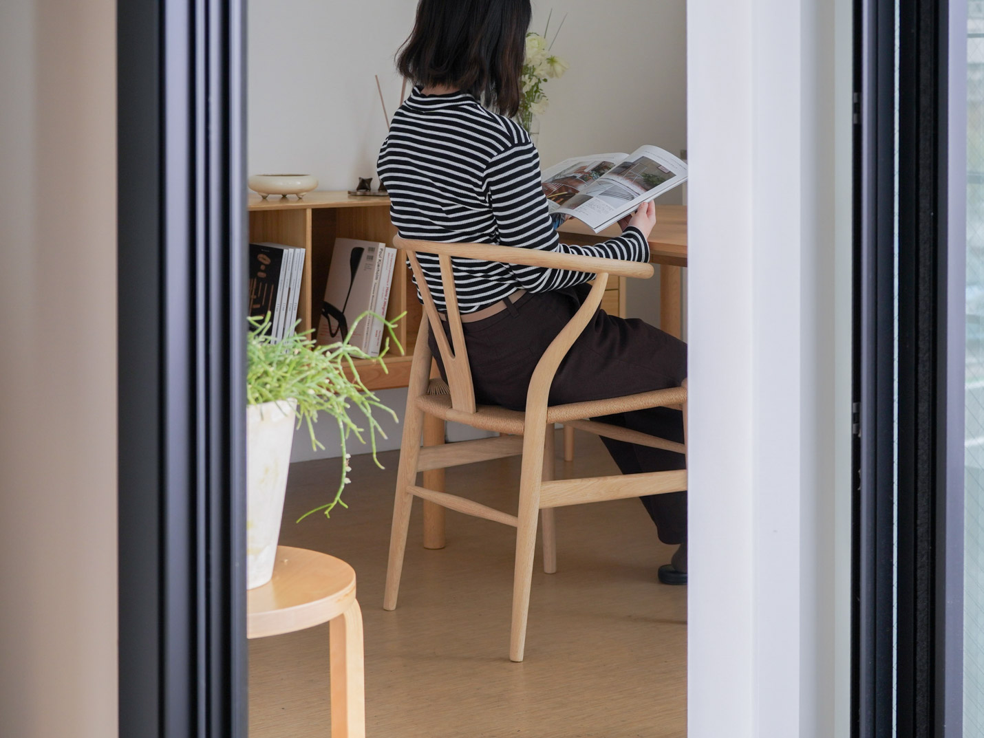 カール・ハンセン＆サン（CARL HANSEN & SON）Yチェア CH24 オーク×ソープフィニッシュ