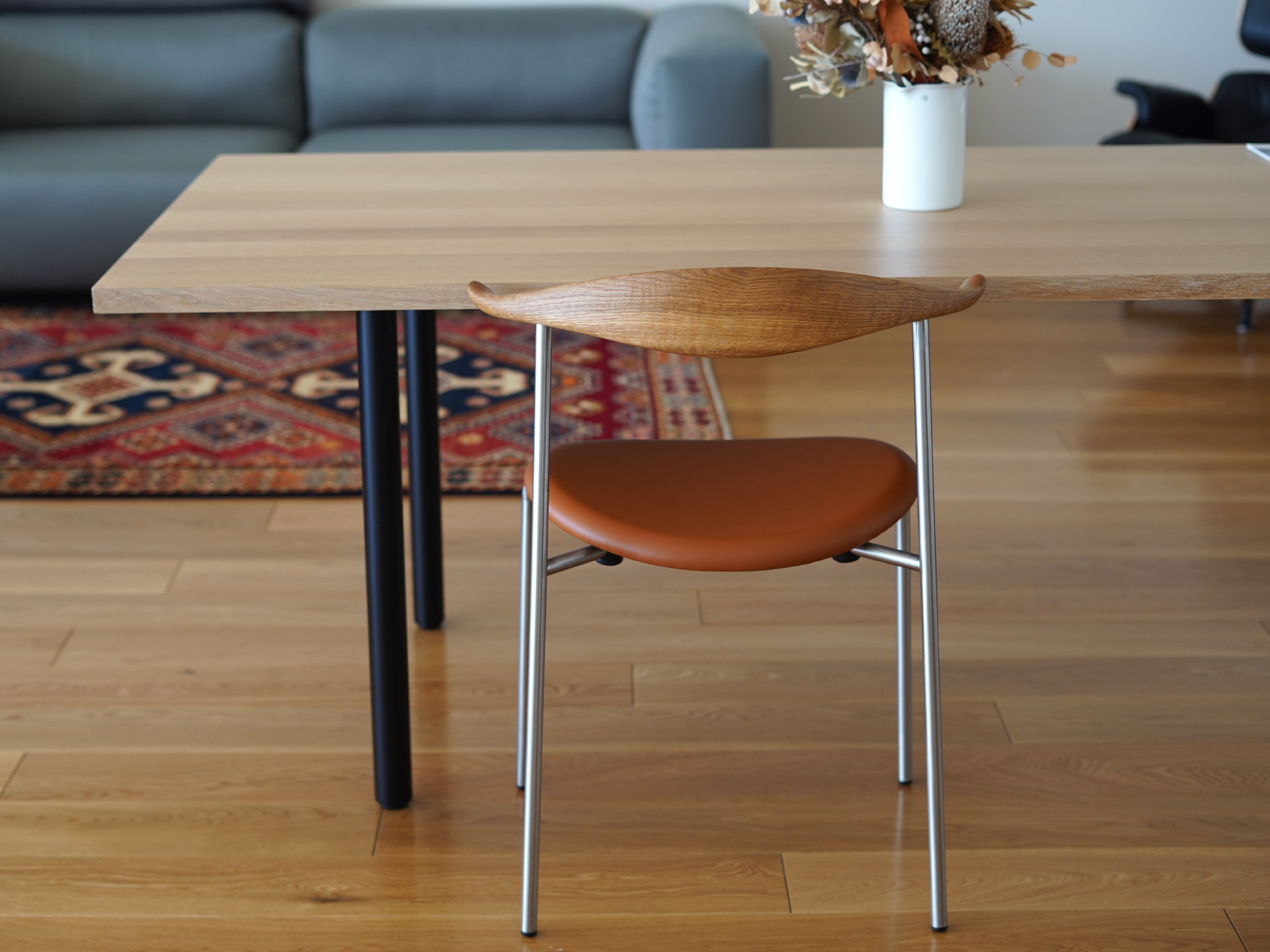 CARL HANSEN & SON （カールハンセン＆サン） CH88P オーク/オイル仕上げ ステンレス脚