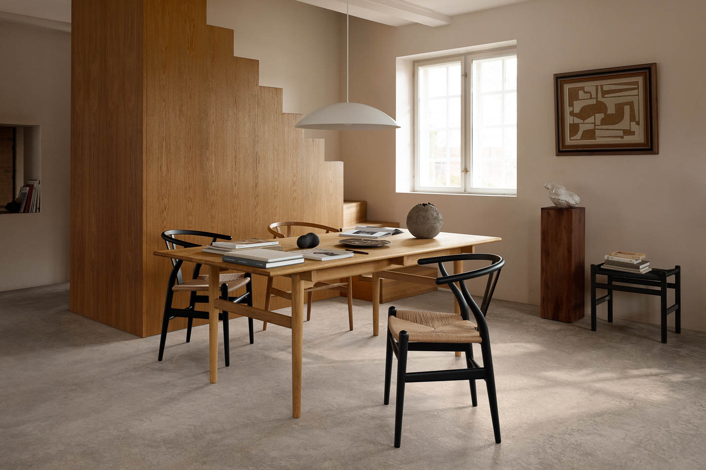 カール・ハンセン＆サン Yチェア ビーチ ソフトブラック