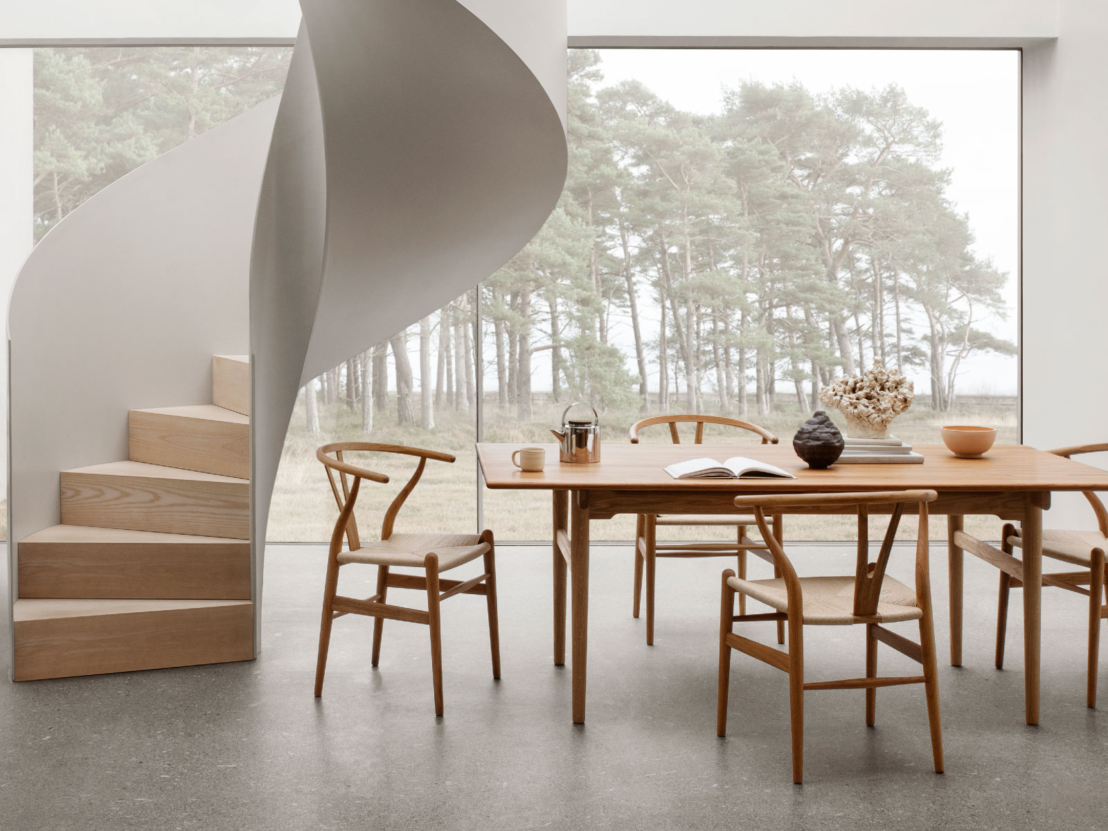 CH327 ダイニングテーブル 190x95 チーク オイルフィニッシュ CARL HANSEN & SON (カールハンセン)