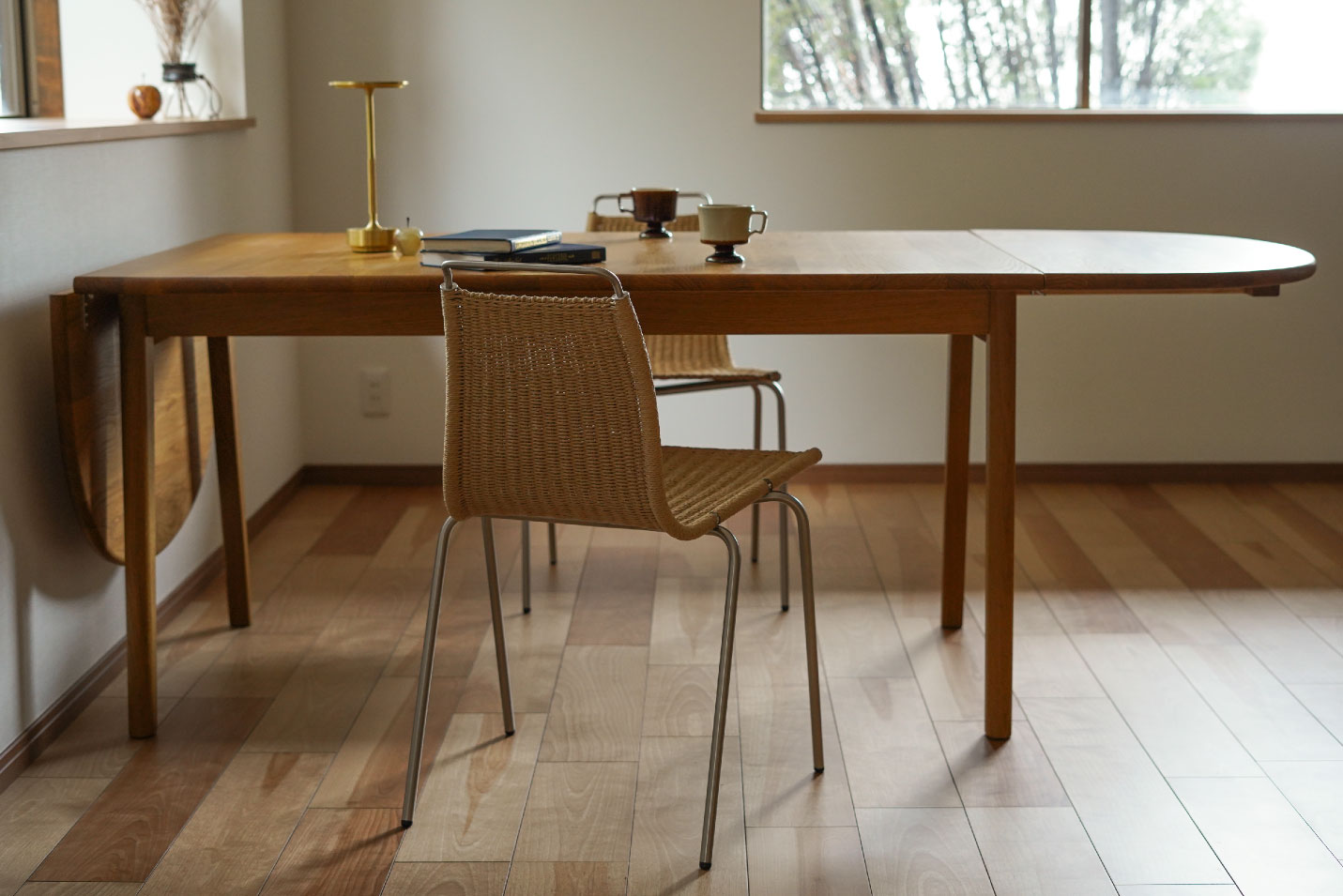 PK１ステンレスフレーム ナチュラルペーパーコード CARL HANSEN & SON（カール・ハンセン＆サン）