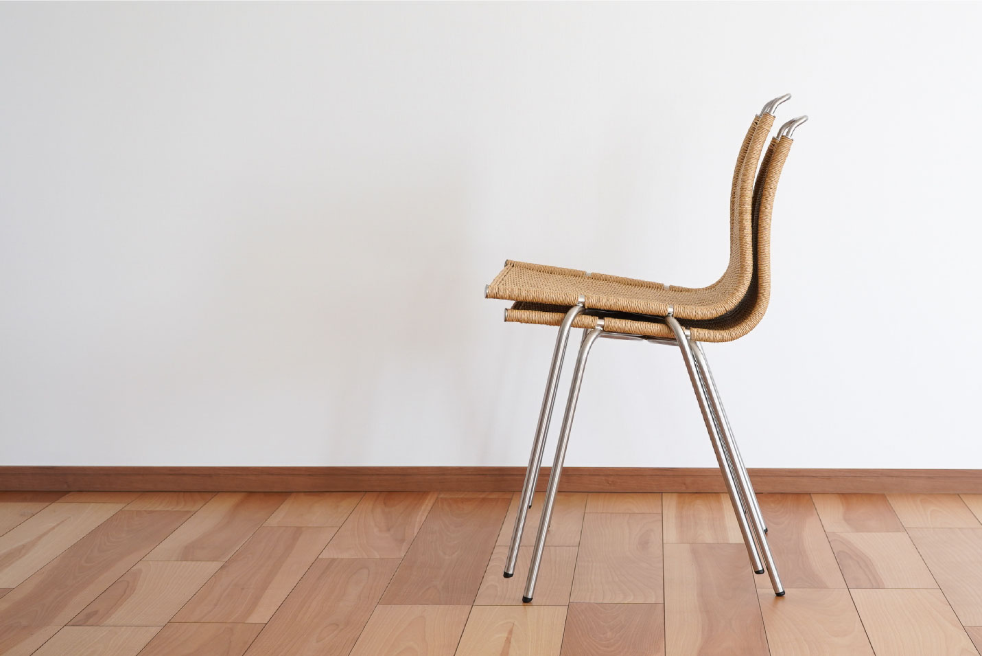 PK１ステンレスフレーム ナチュラルペーパーコード CARL HANSEN & SON（カール・ハンセン＆サン）