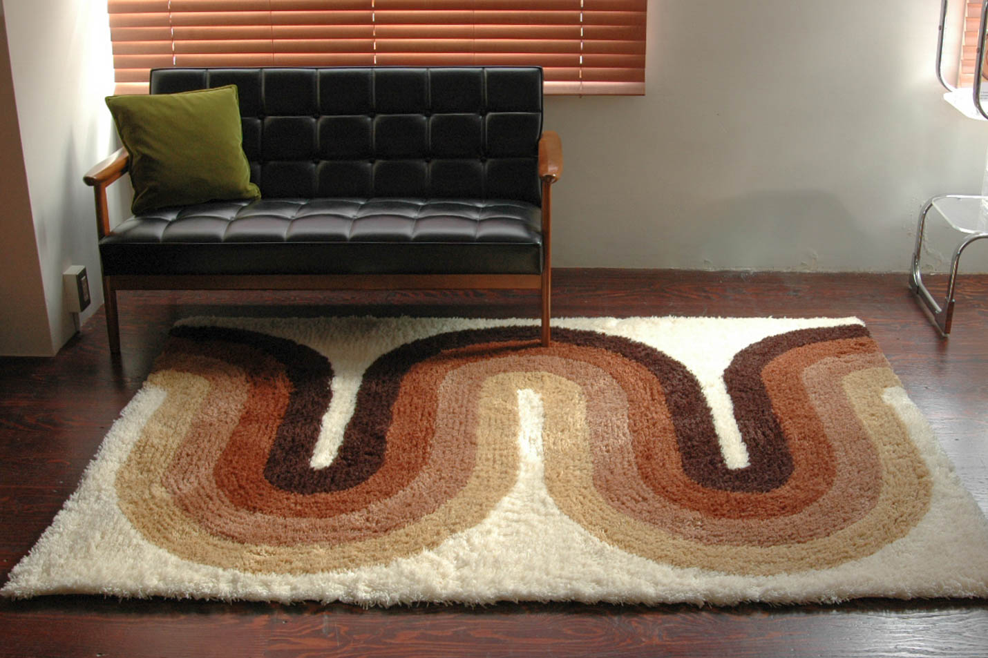 vanillaオリジナルラグWave L ブラウン