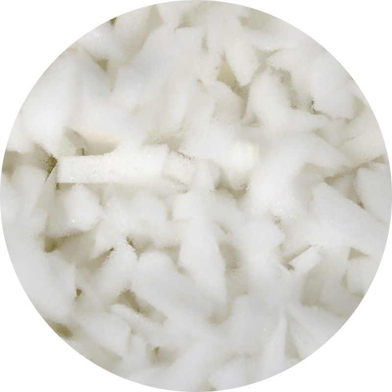 サンドイッチクッションＬのウレタンチップ