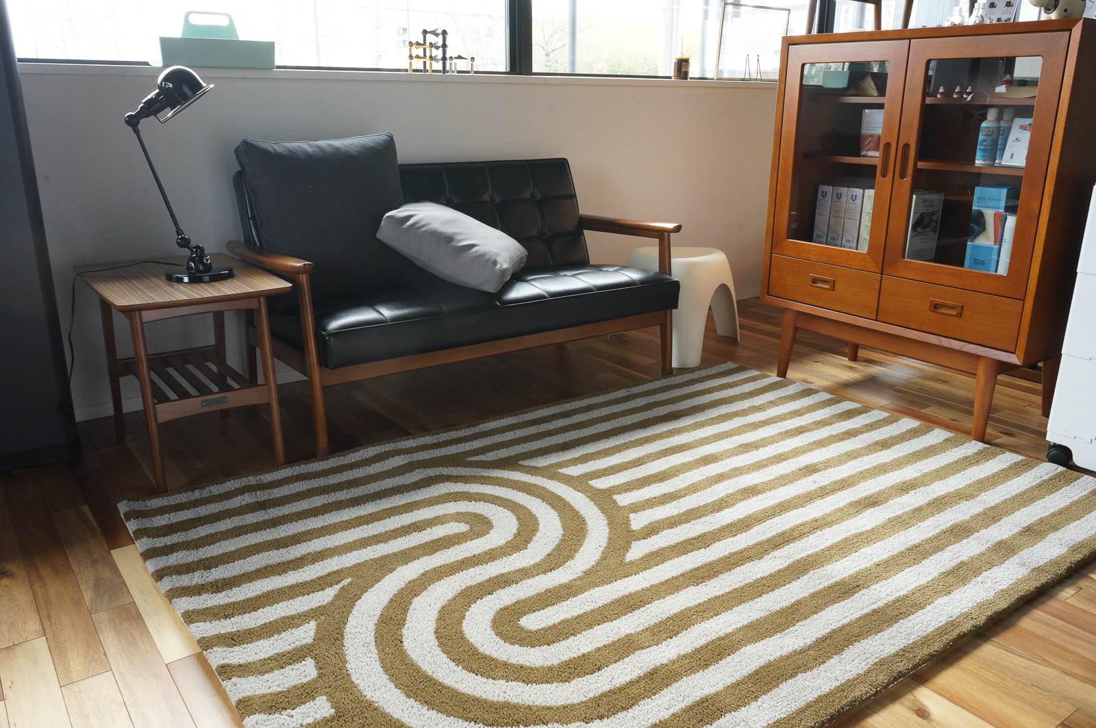 ラグがあるリビング