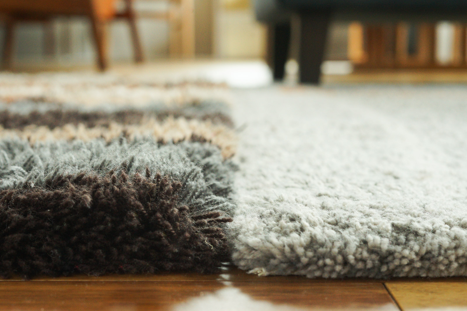 シャギーラグとセミシャギーラグの違い