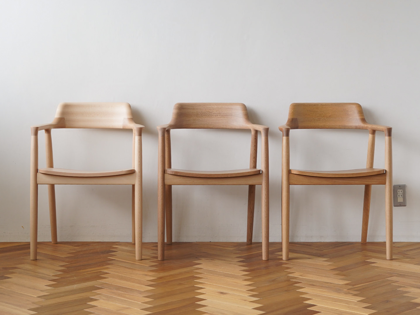 木材による印象の違い1