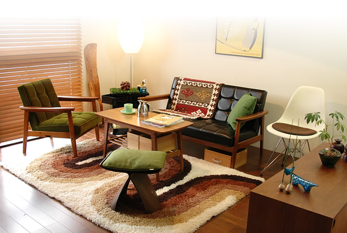 ミッドセンチュリーアイテム達