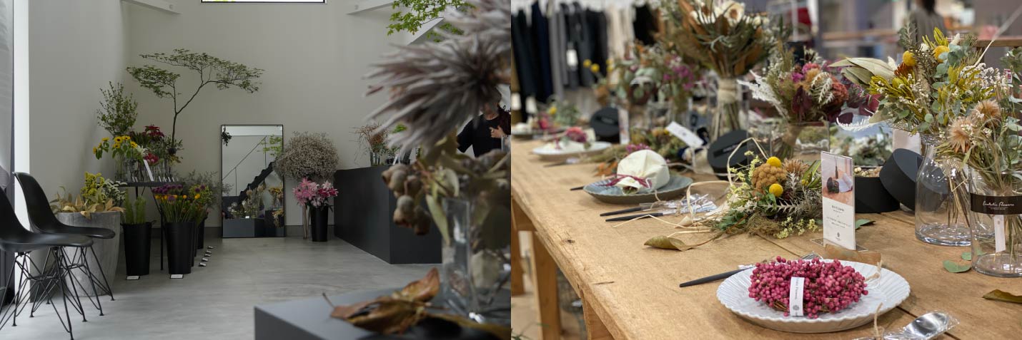 Ecstatic Flowers BY REGALO DESIGN様　店内