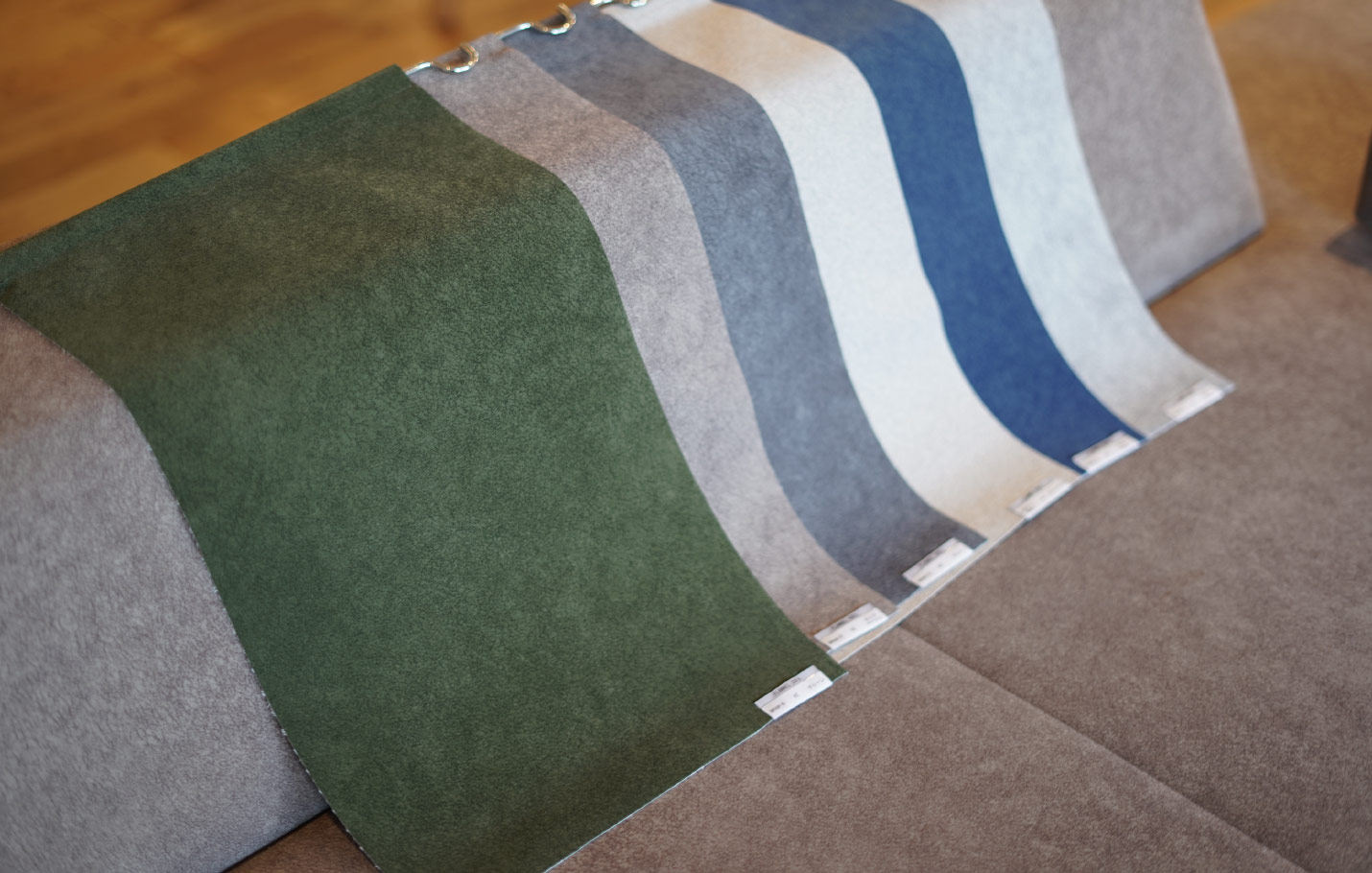 フランネルソファ　アクアクリーンHZシリーズ生地