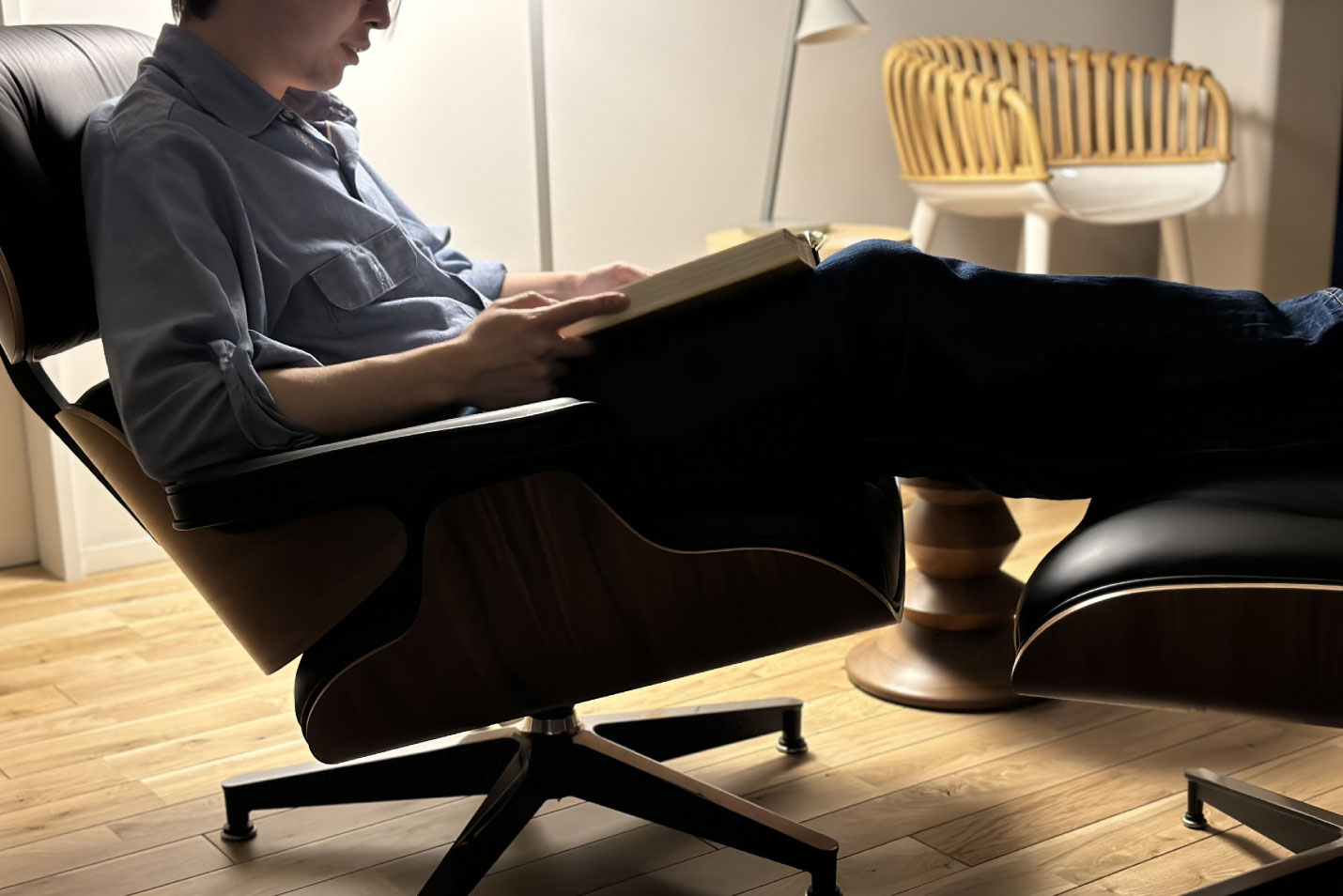 イームズ ラウンジチェア＆オットマン